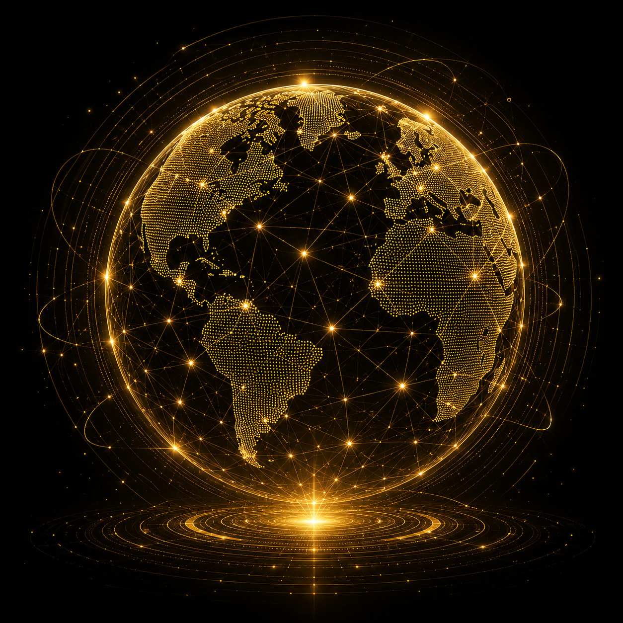 Gold Globe